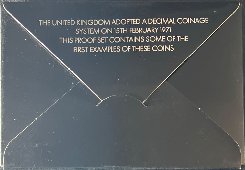 1971 The Decimal Coinage Of Great Britain & Northern Ireland Proof Set   coin collectible - Main Image 3