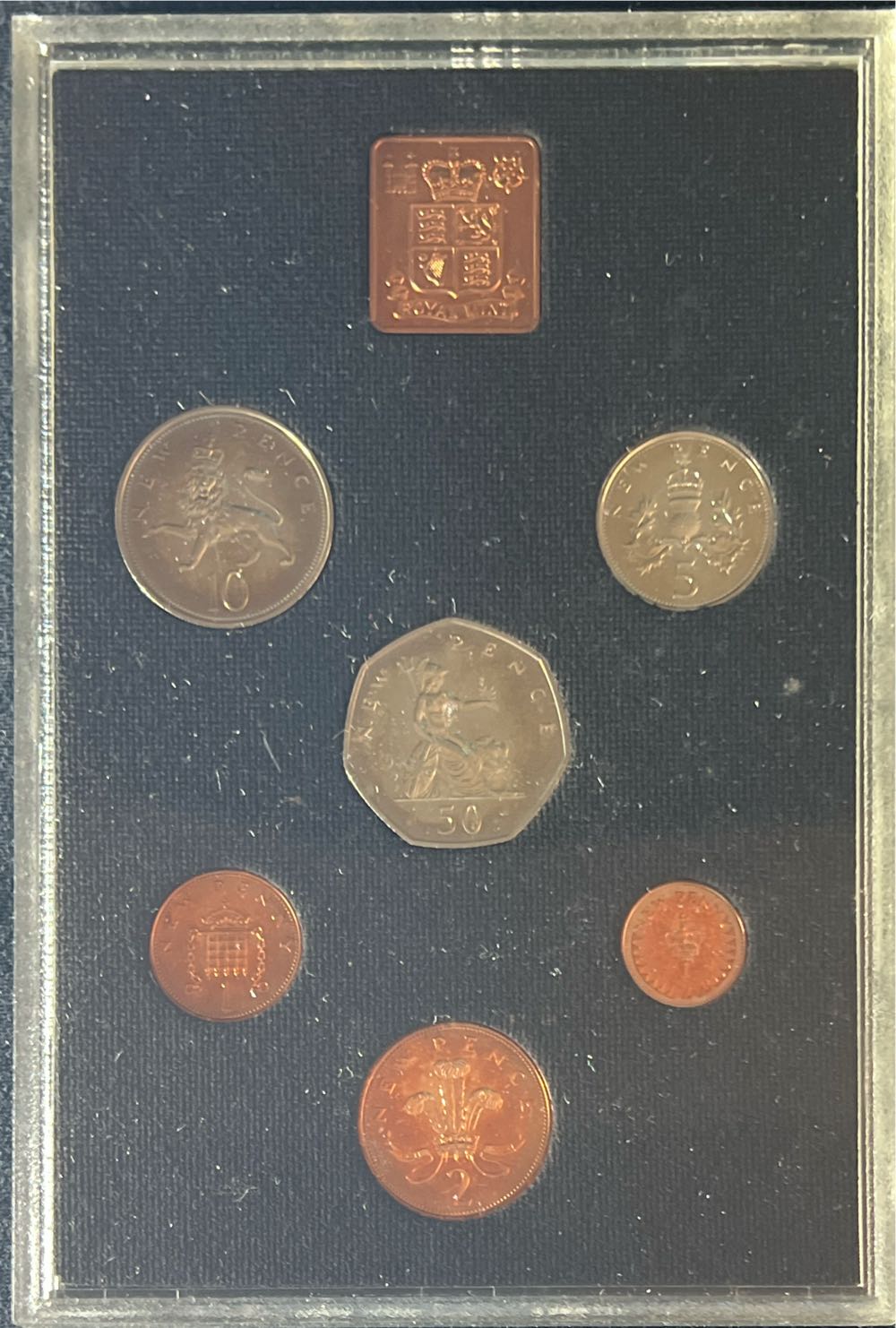 1971 The Decimal Coinage Of Great Britain & Northern Ireland Proof Set   coin collectible - Main Image 4
