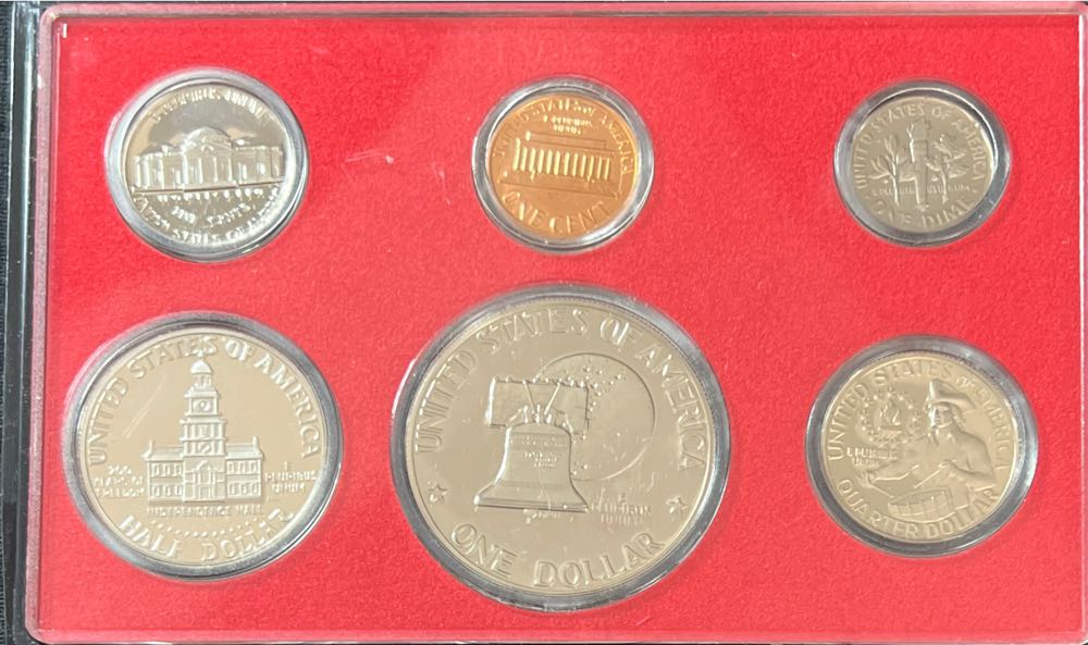 A. 1976 United States Mint Bicentennial Clad Proof Coin Set   coin collectible - Main Image 4