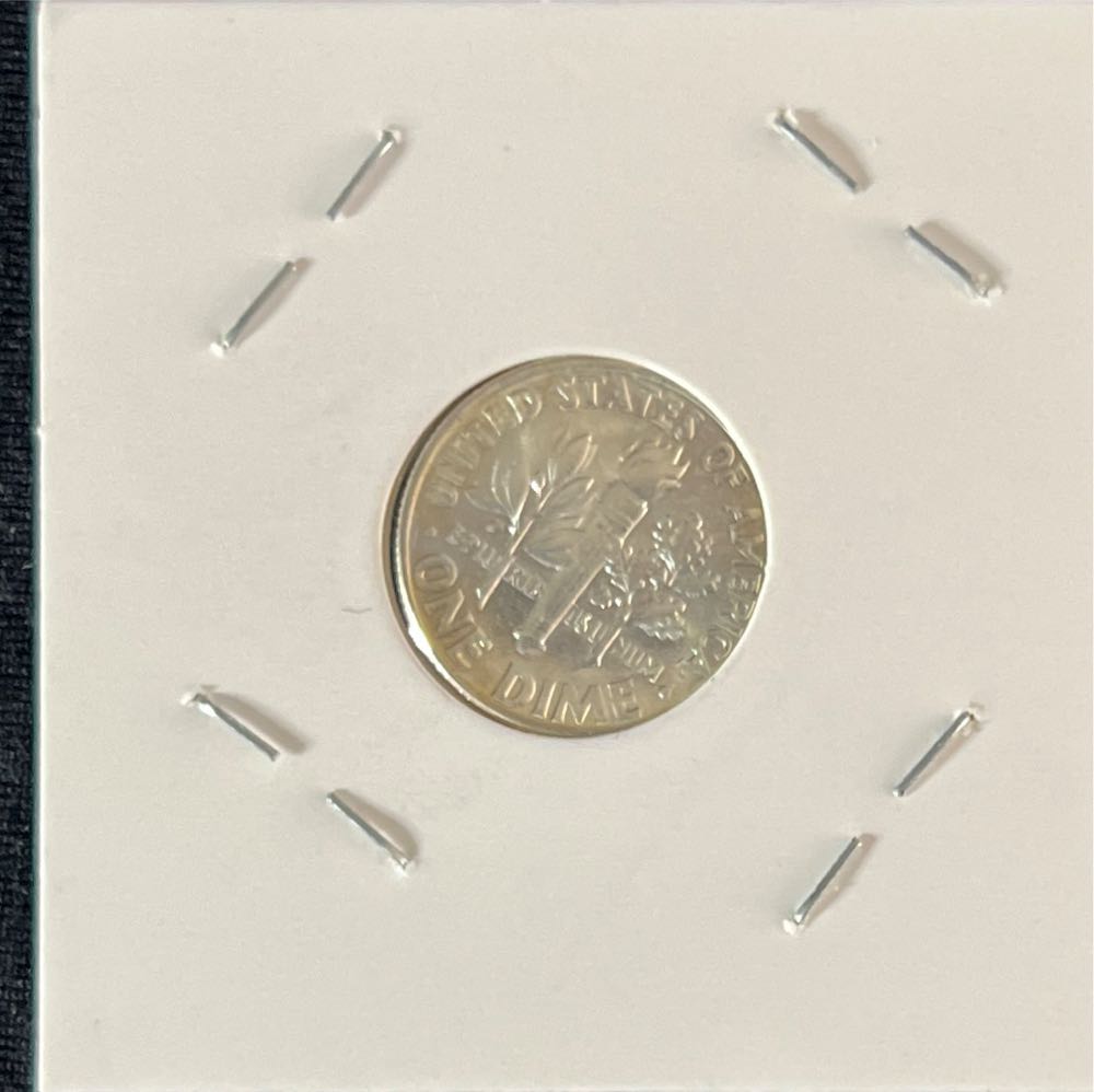 1960 Roosevelt Dime  coin collectible - Main Image 2
