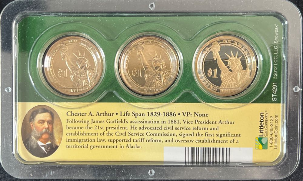 2016 PDS Gerald Ford Presidential Dollar Year Set  coin collectible - Main Image 2