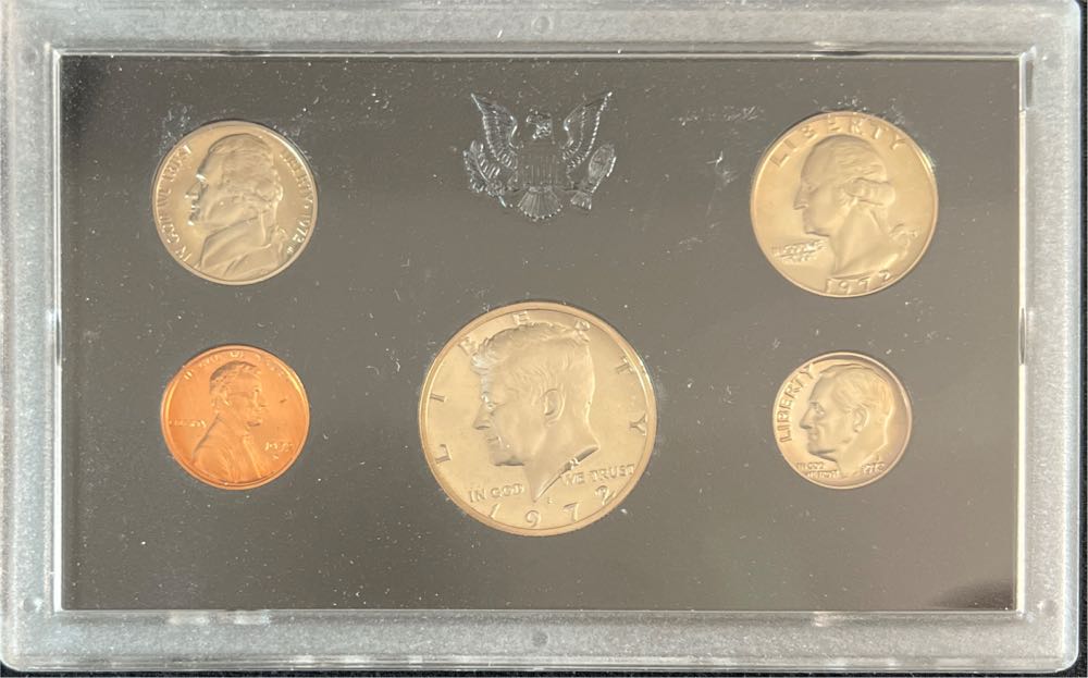 1972 United States Proof Mint Set  coin collectible - Main Image 2
