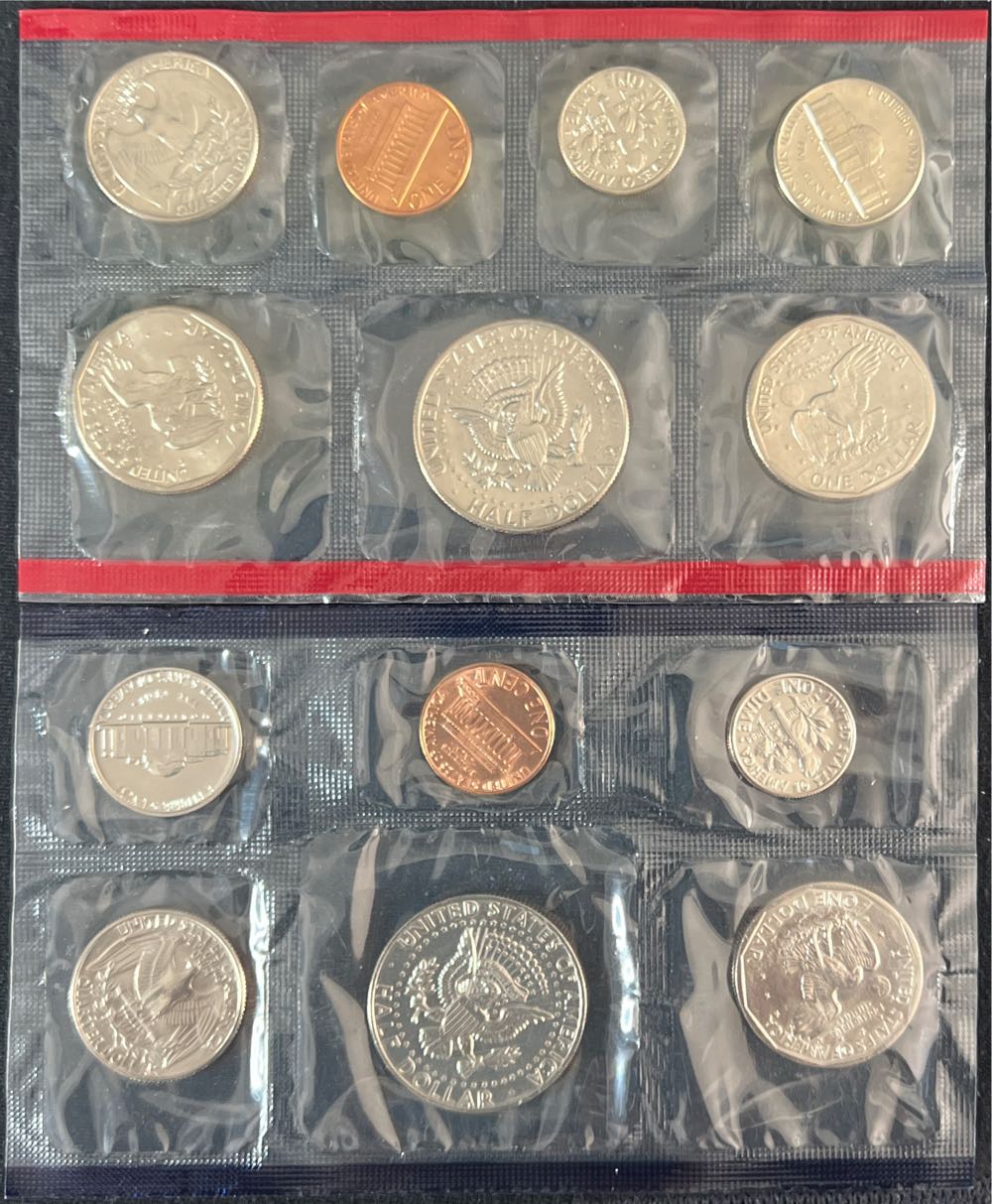 1980 Uncirculated Coin Set  coin collectible - Main Image 2