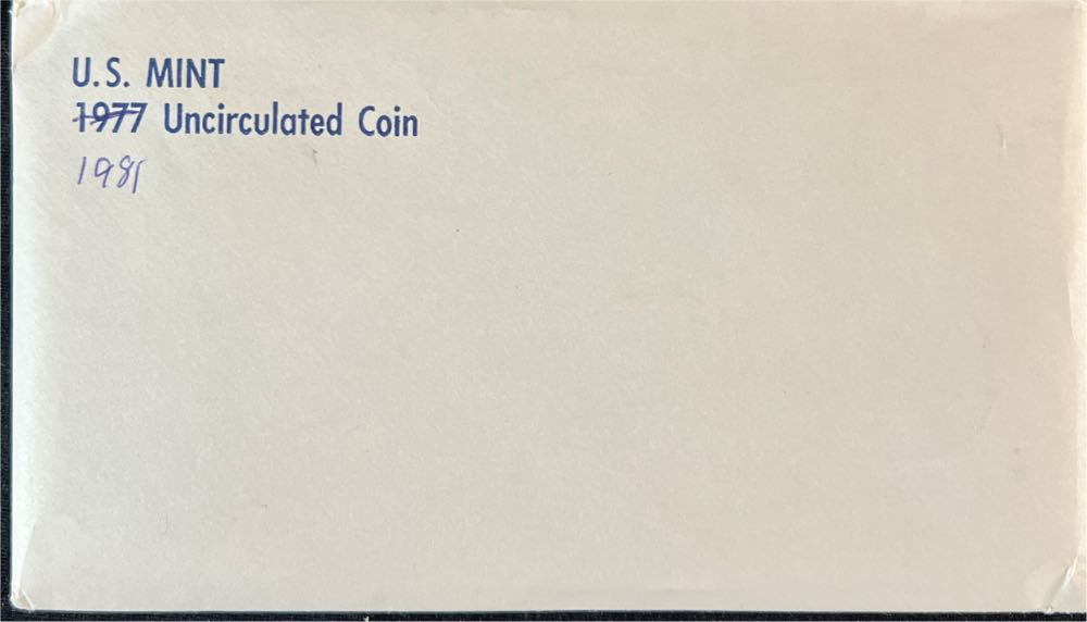 1980 Uncirculated Coin Set  coin collectible - Main Image 3