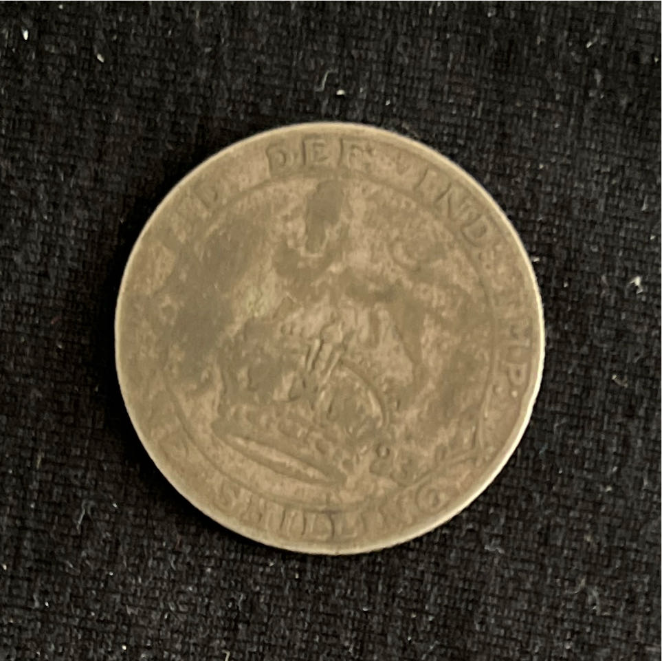 1923 One Shilling Great Britain  coin collectible - Main Image 2
