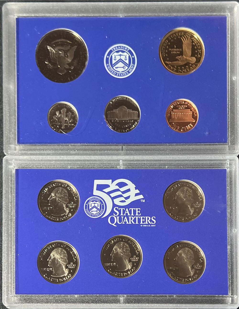 2003 Clad Proof Set U.S. Mint Original Government Packaging OGP COA  coin collectible - Main Image 4