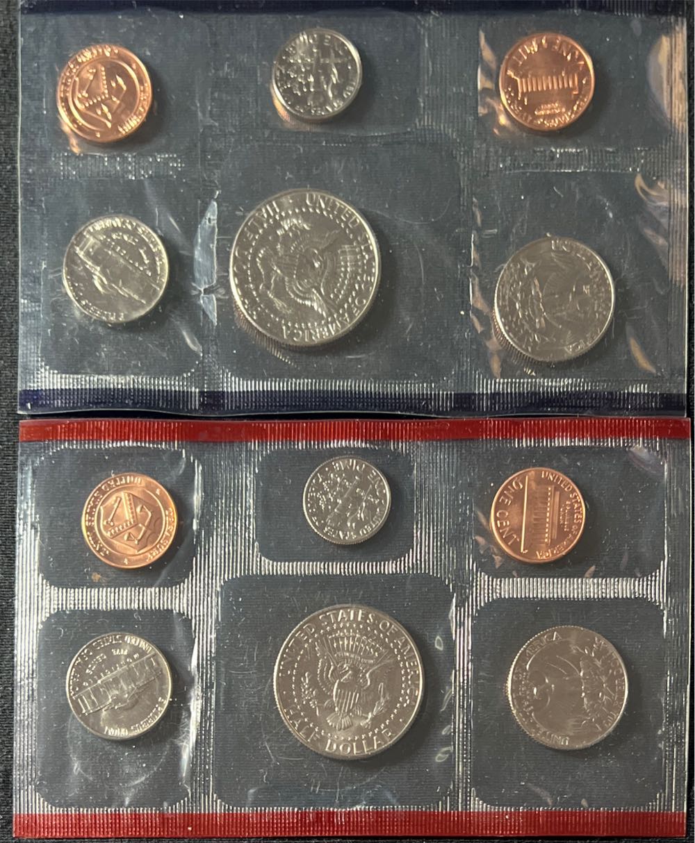 1989 Uncirculated Coin Set U.S Mint Original Government Packaging OGP  coin collectible - Main Image 4