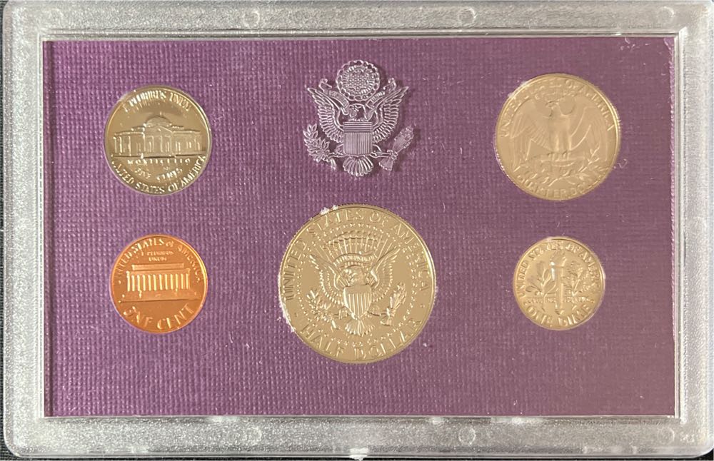 1985 US Proof Coin Set - 5 piece   coin collectible - Main Image 3