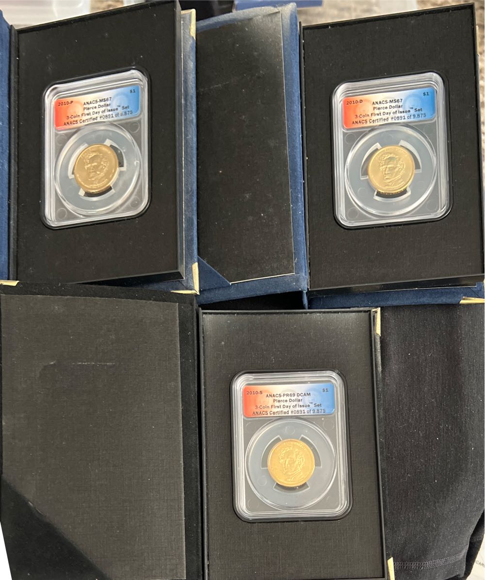 2010 S ANACS-PR69 Presidential Dollar Program  coin collectible - Main Image 2