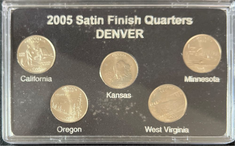 2005-D Commemorative Quarters- Satin Finish Denver Mint  coin collectible - Main Image 2
