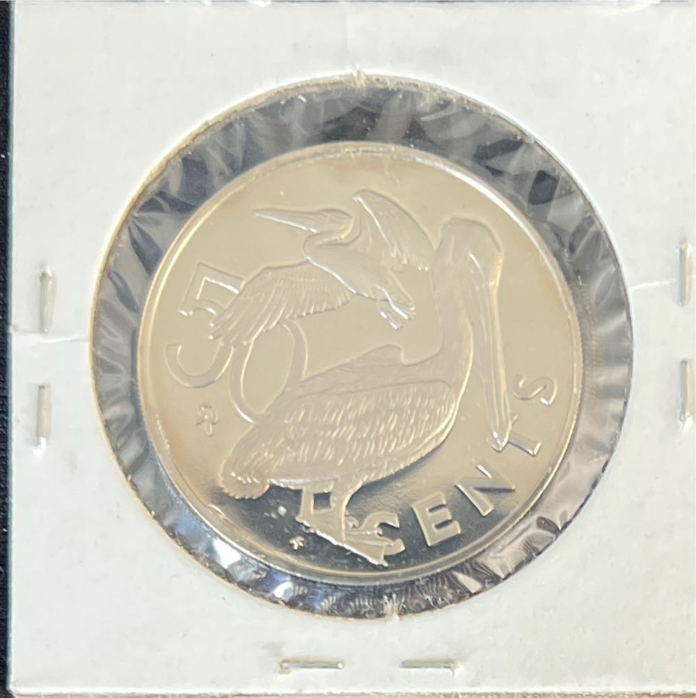 1973 British Virgin Islands 50 Cents, Proof  coin collectible - Main Image 4
