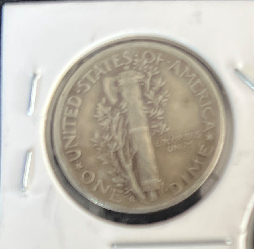 1942 S Mercury Dime   coin collectible - Main Image 2