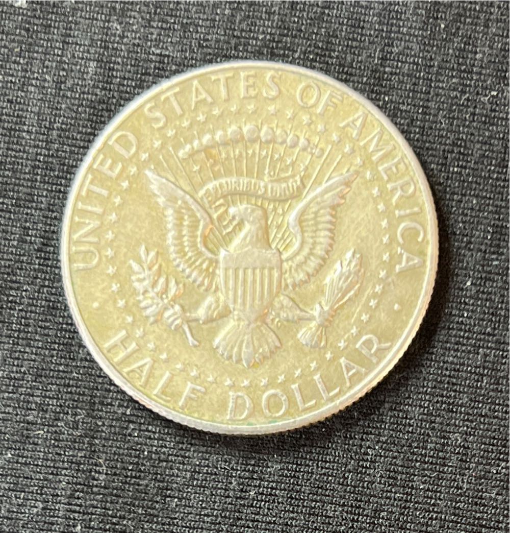 1968 D Kennedy Half Dollar  coin collectible - Main Image 2