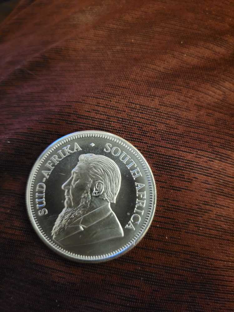 Silver Krugerrand  coin collectible - Main Image 2