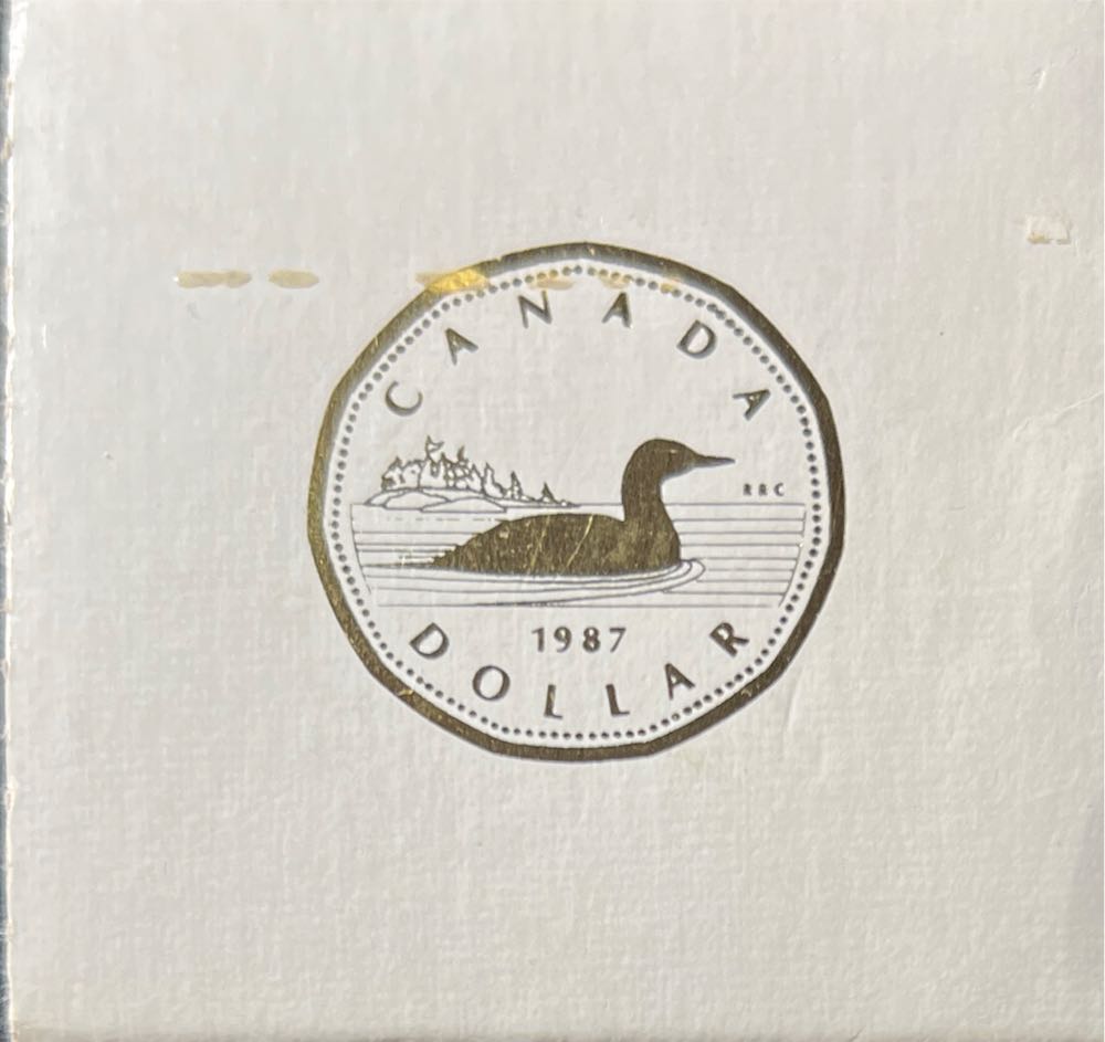 1987 Canada Loon Dollar First Year Of Issue - Special Proof With Box & Coa  coin collectible - Main Image 3