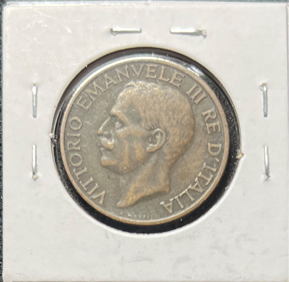 1927 Italy 10 Centesimi Coin  coin collectible - Main Image 2