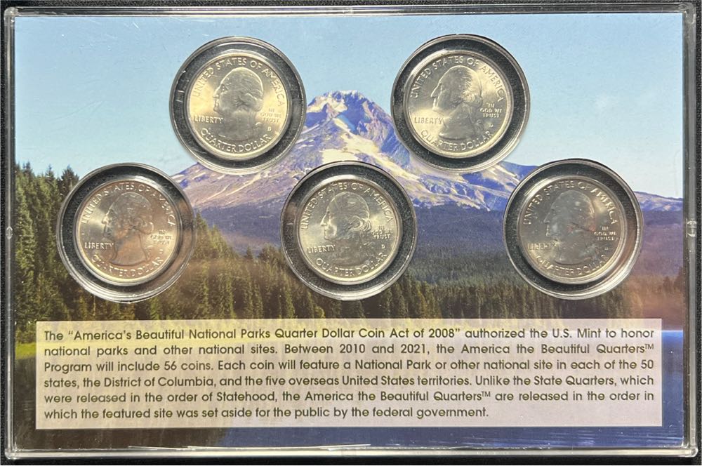 National Parks State Quarter Series 2  coin collectible - Main Image 2