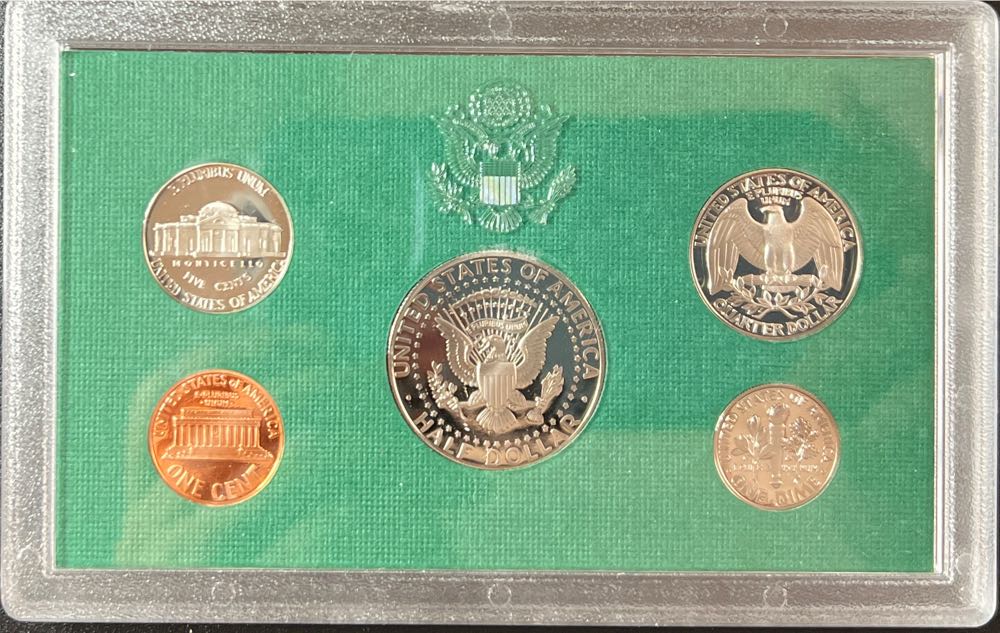 1998  US Proof Coin Set  coin collectible - Main Image 4