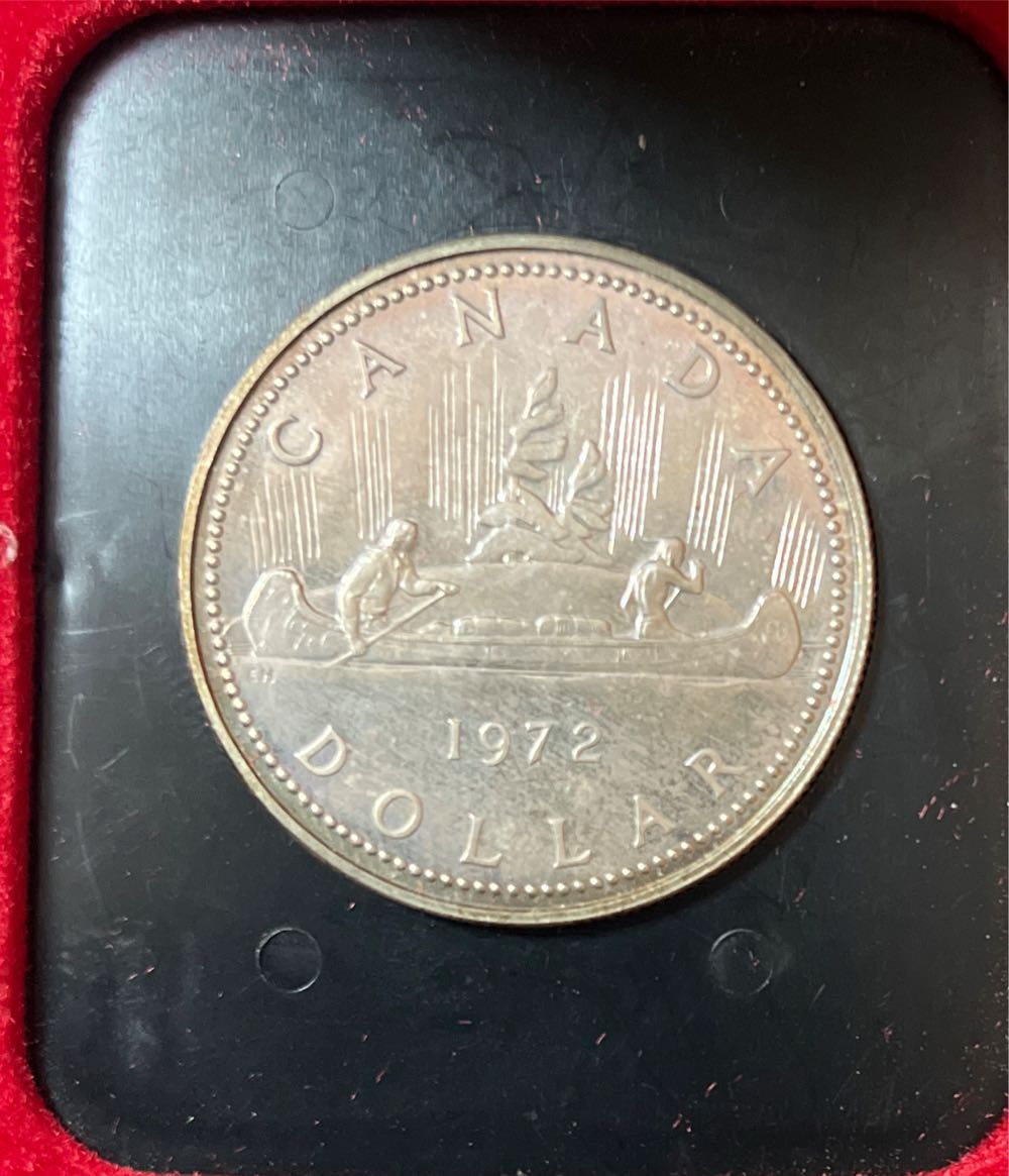 1972 Canadian $1 Voyageur Specimen Dollar Coin  coin collectible - Main Image 4