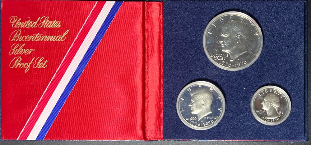 1776-1976 Silver United States Bicentennial Uncirculated Set  coin collectible - Main Image 2