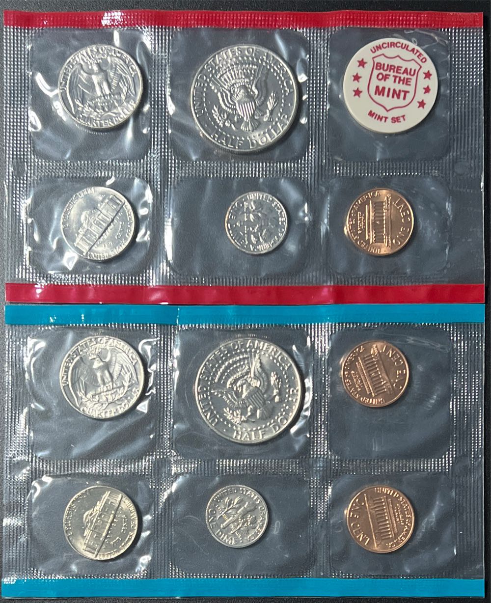 1972 United States of America US Mint UNCIRCULATED COINS Collection   coin collectible - Main Image 4