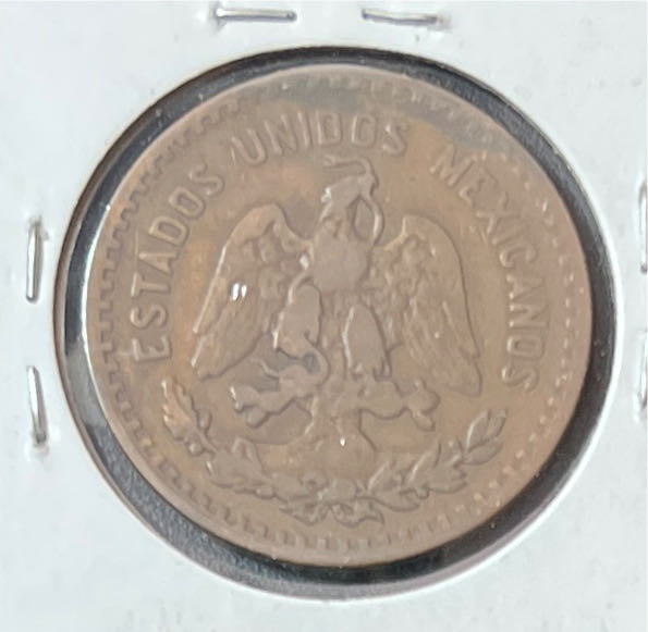 1929 Mexico Five Centavos Estados Mexicanos E269   coin collectible - Main Image 2