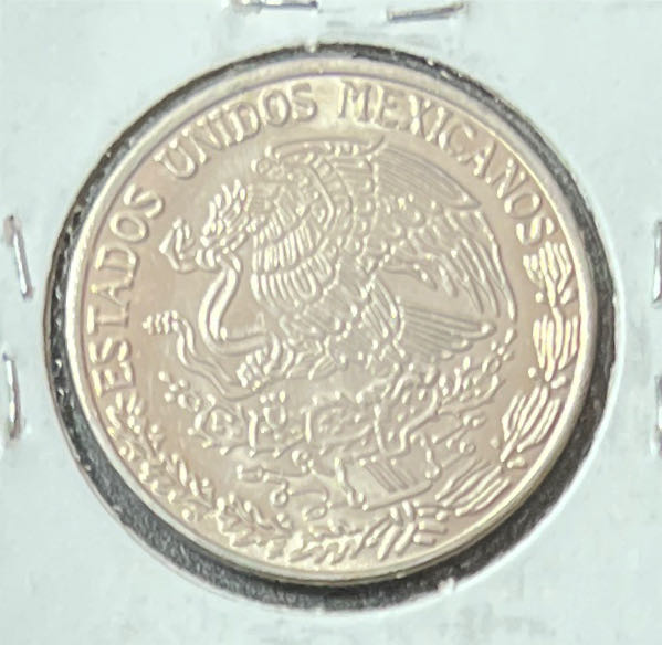 1983 MEXICO ONE 1 PESO coin Morelos  coin collectible - Main Image 2