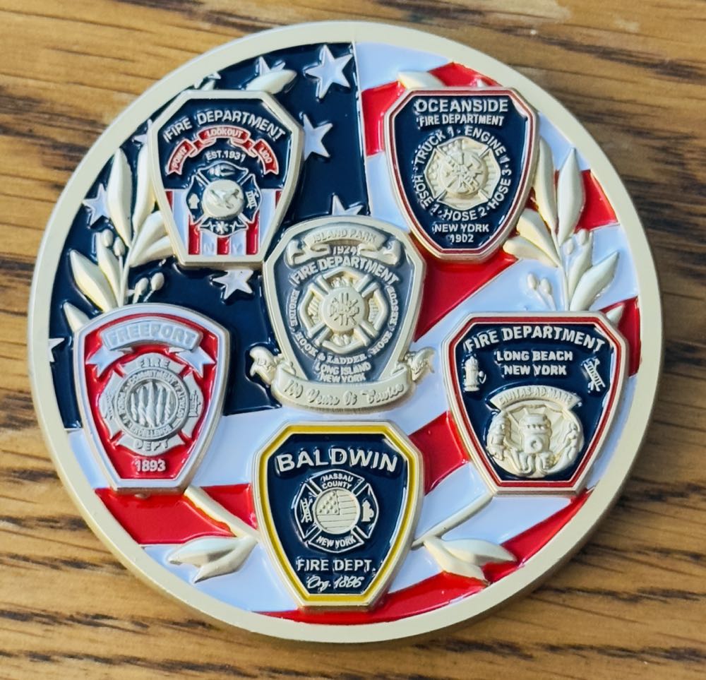Nassau County Battalion 2  coin collectible - Main Image 2