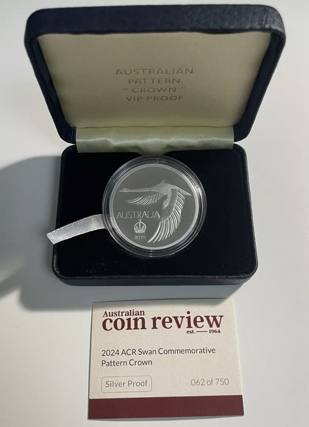 2024 Swan Pattern - VIP PROOF  coin collectible - Main Image 2