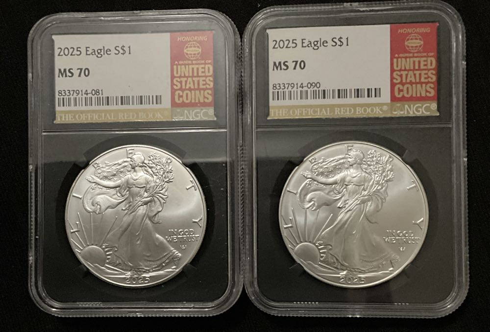 2025 Silver Eagle  coin collectible - Main Image 2