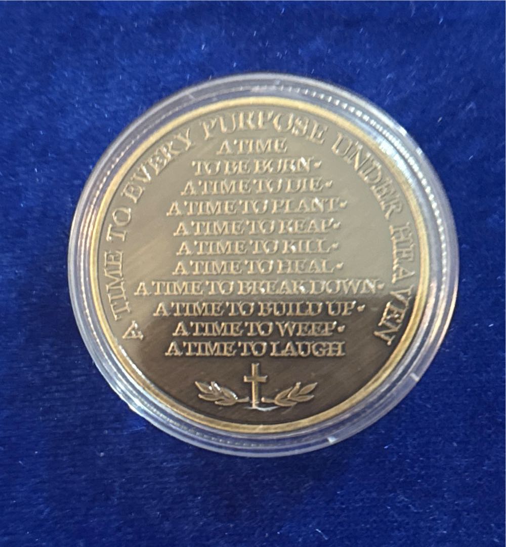 To Every Thing There Is A Season  coin collectible - Main Image 2