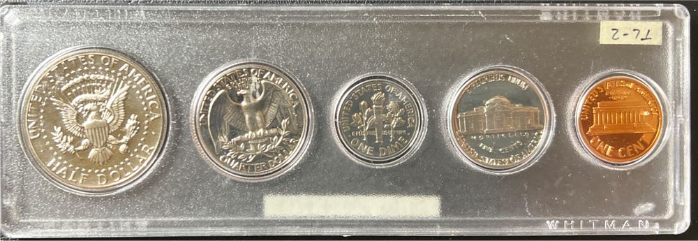1974 United States Whitman Mint Set  coin collectible - Main Image 2