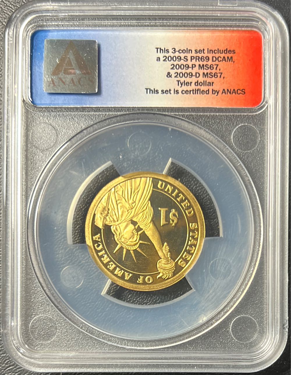 2009-S - U.S. Mint Presidential Dollar Program James K. Polk  - ANACS CERTIFIED  coin collectible - Main Image 2