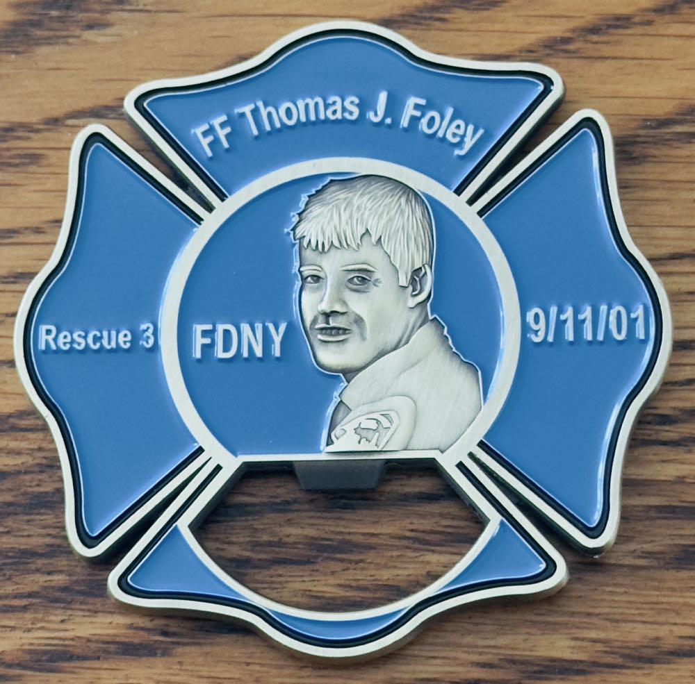 FDNY R3 Danny Foley  coin collectible - Main Image 2