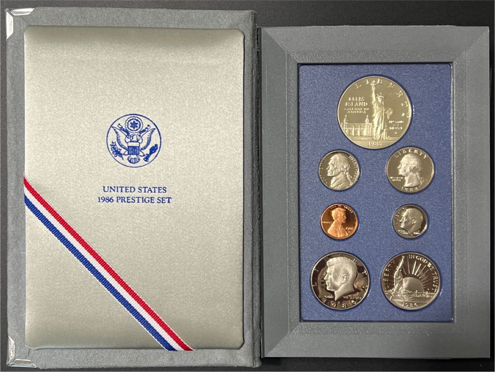 1986 United States Prestige Set  coin collectible - Main Image 2