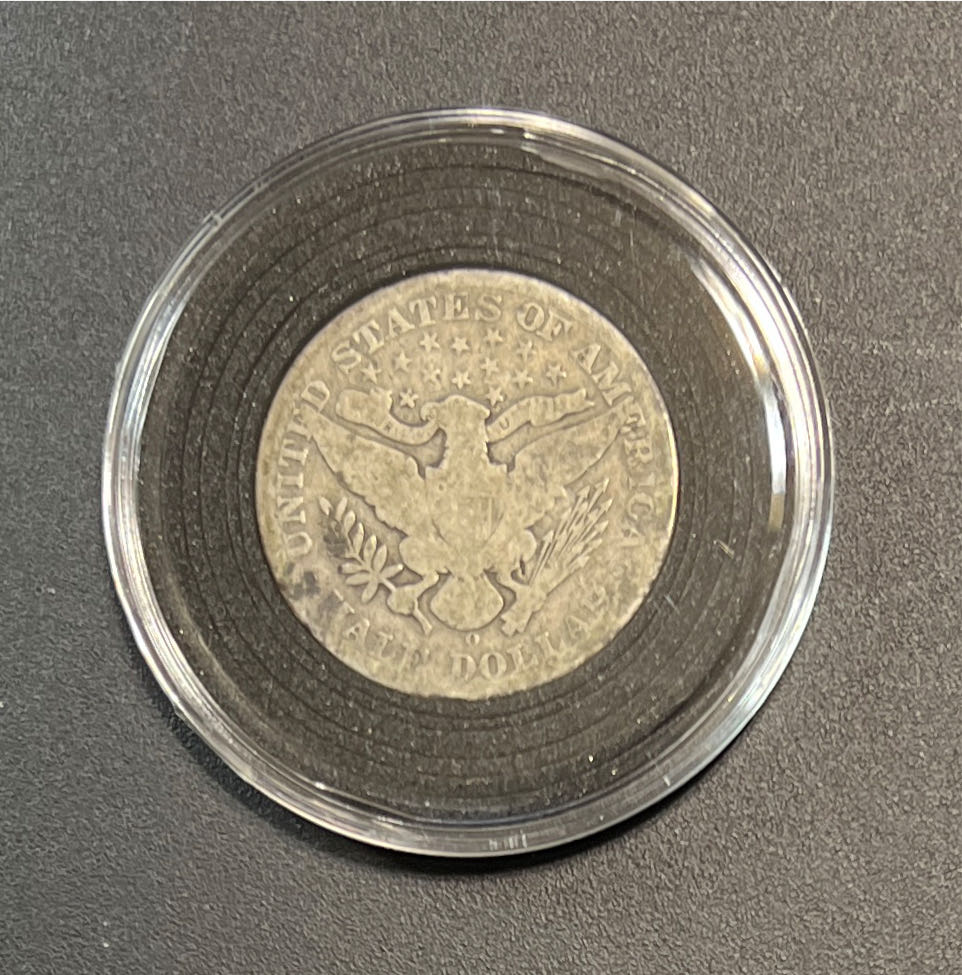 1907 O Barber Half Dollar AG  coin collectible - Main Image 2