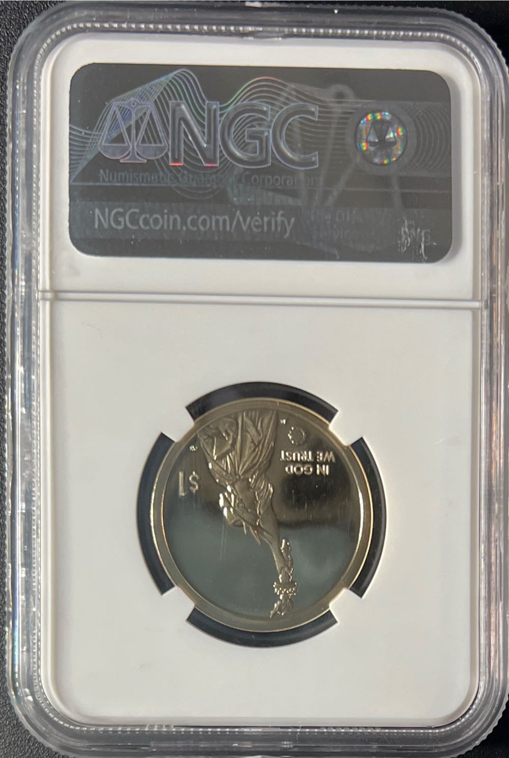 2019 S American Innovation Proof Dollar Georgia Trustees NGC PF 69 ULTRA CAMEO  coin collectible - Main Image 2