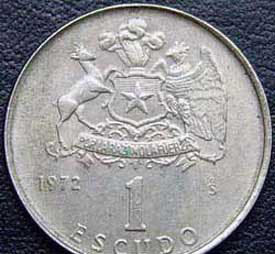 1972 1 escudo  coin collectible - Main Image 2