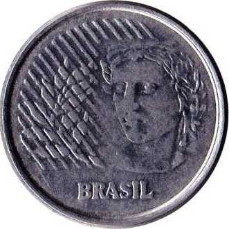 Brasil (1997) - 1 Centavo [R$]  coin collectible - Main Image 2