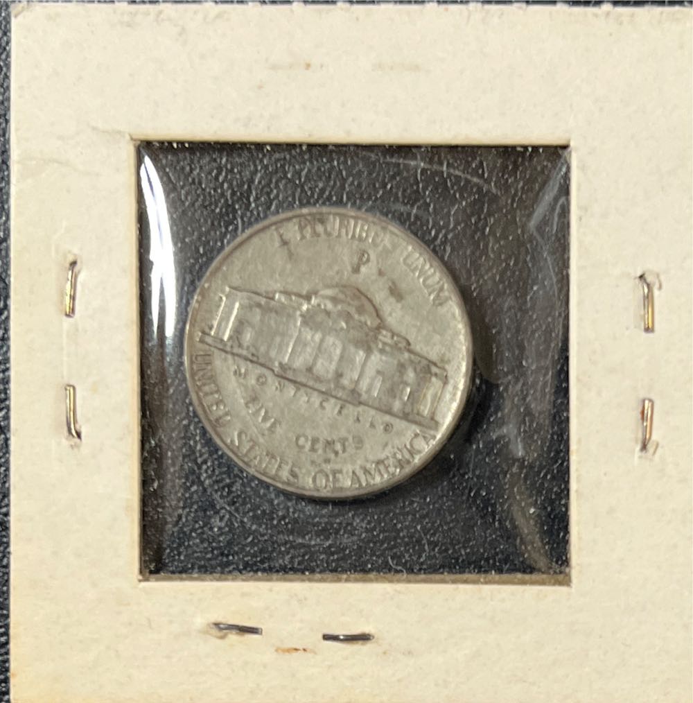 1945 P Jefferson Nickel  coin collectible - Main Image 2