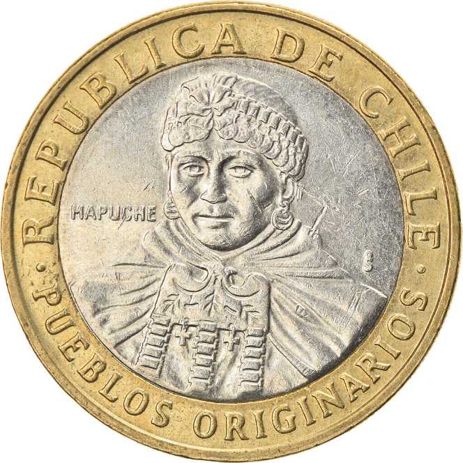 Chile (2010) - 100 Pesos [$]  coin collectible - Main Image 2