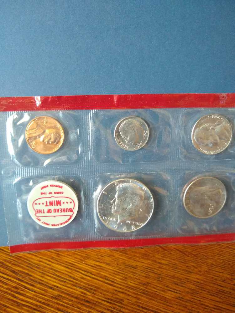 Uncirculated 1968  coin collectible - Main Image 2