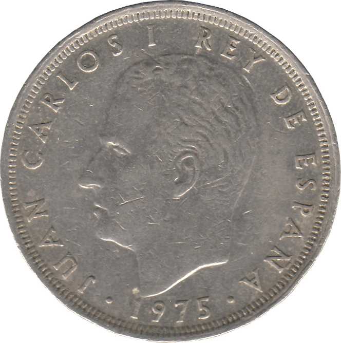 Spain (1978) - 25 Pesetas [Pt]  coin collectible - Main Image 2