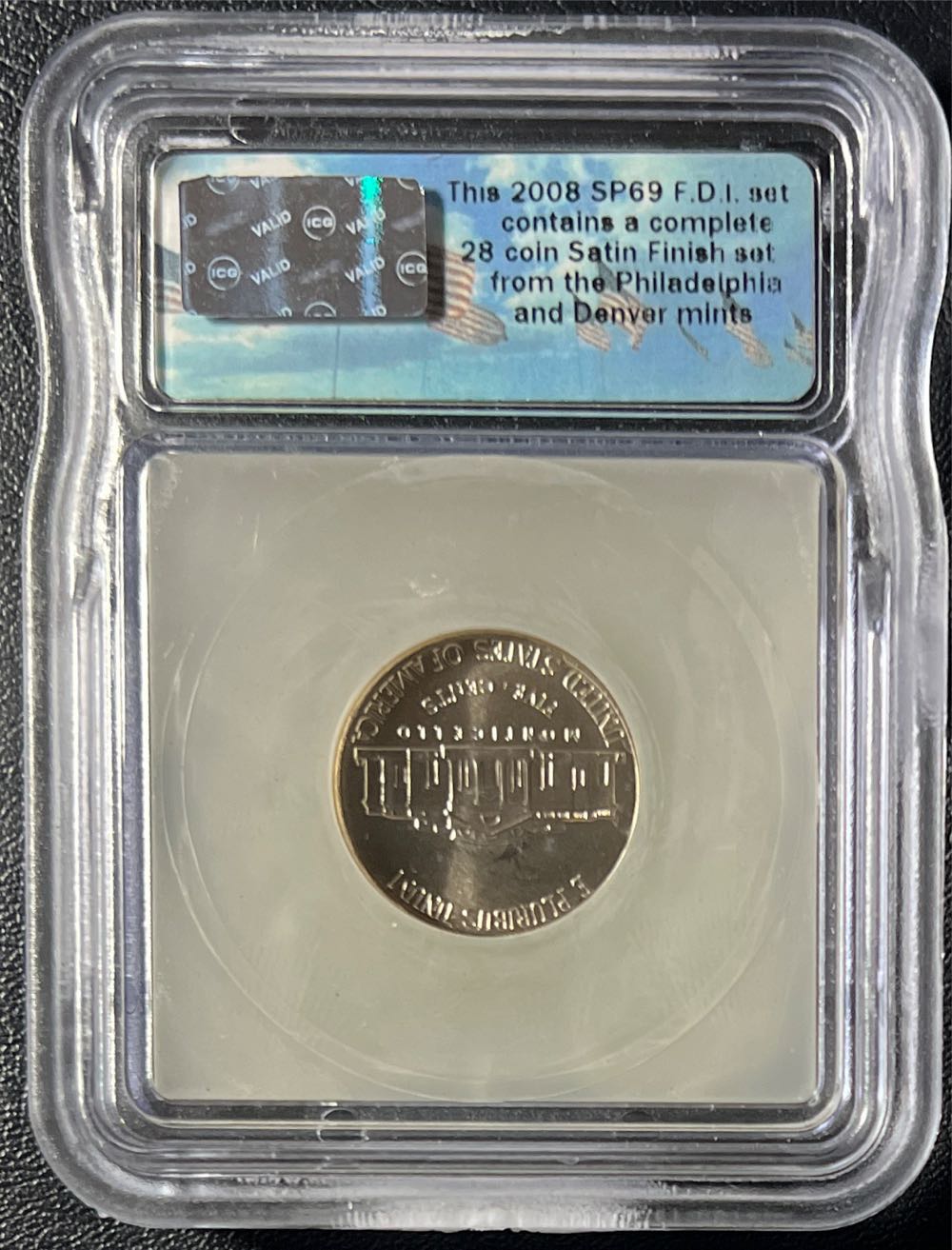 2008 P Jefferson Nickel  coin collectible - Main Image 2