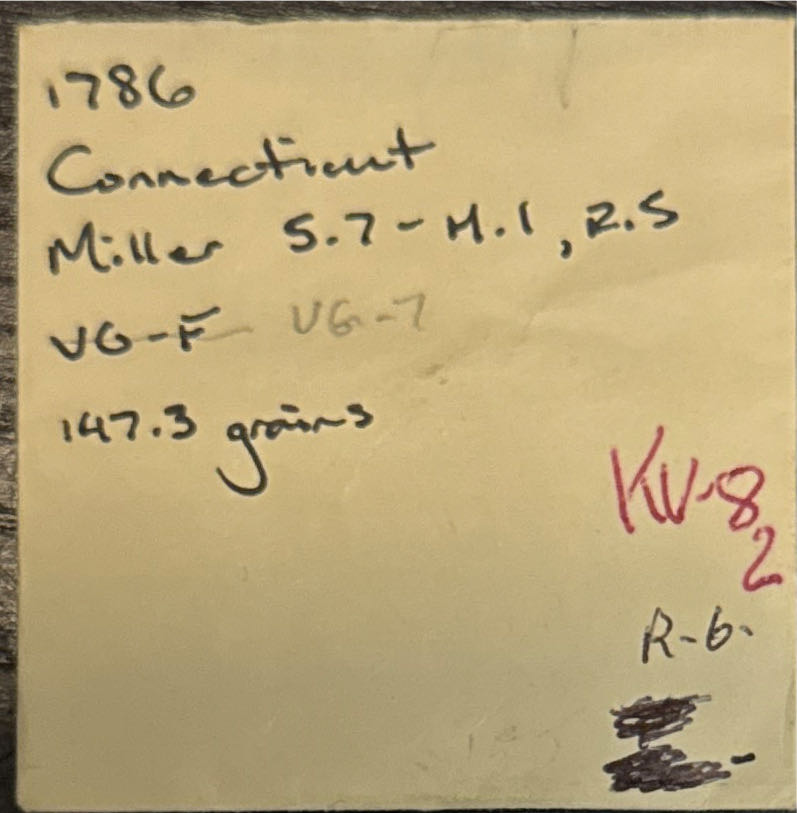 1786 Connecticut Copper  coin collectible - Main Image 3