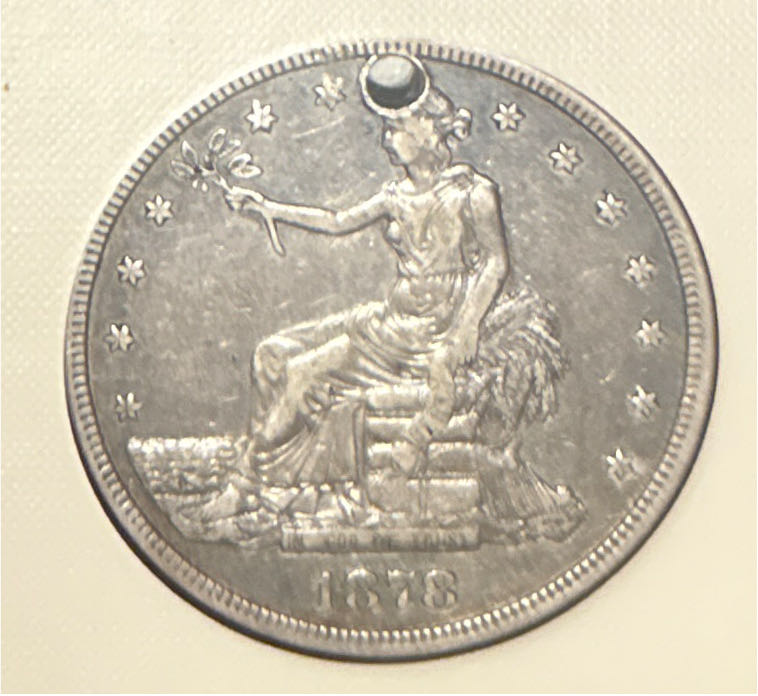 1878-S Trade Dollar  coin collectible - Main Image 2