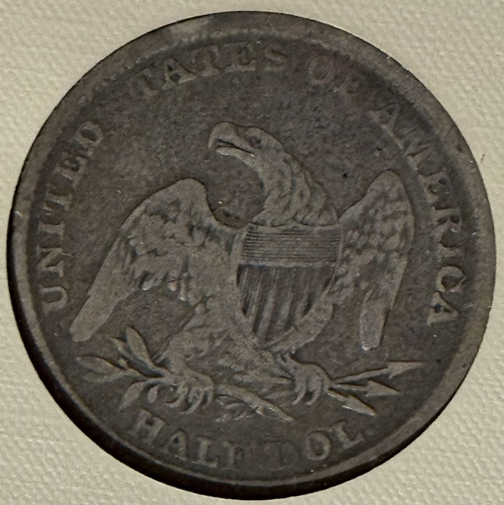 1839 Capped Bust Half Dollar  coin collectible - Main Image 2