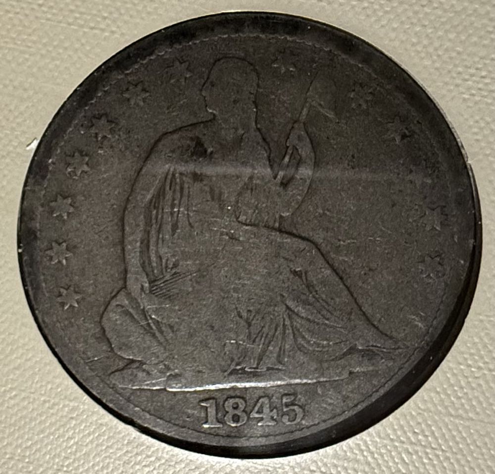 1845-O Seated Liberty Half Dollar  coin collectible - Main Image 2