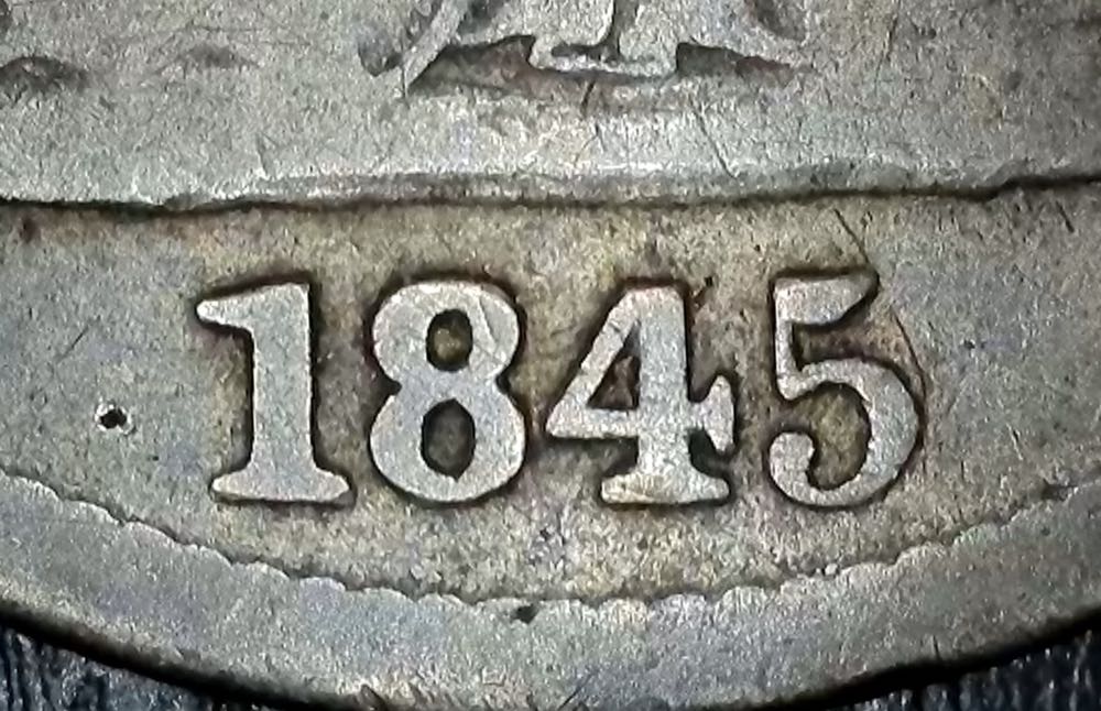 1845-O Seated Liberty Half Dollar  coin collectible - Main Image 3