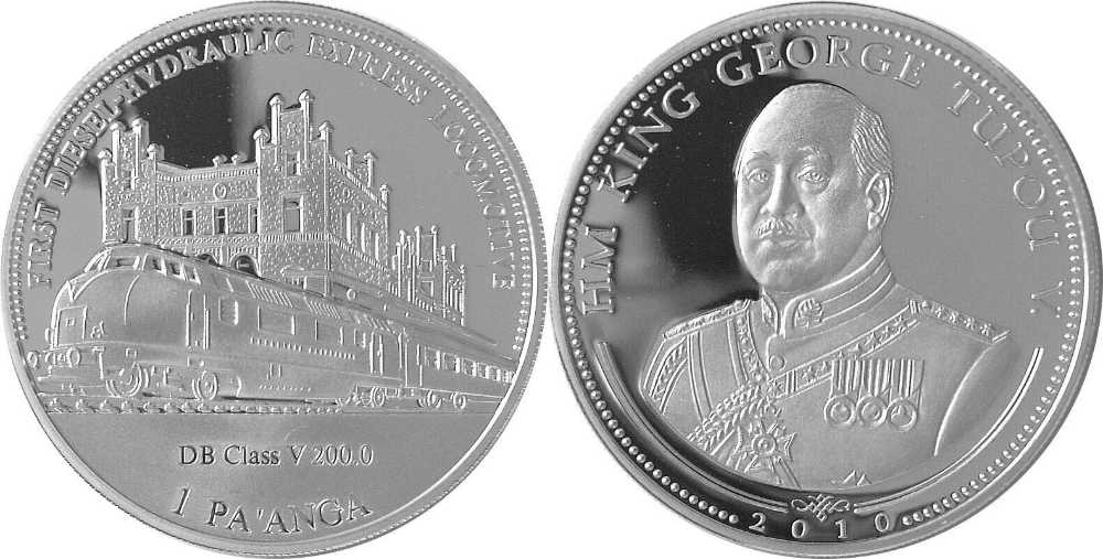 1st Diesel-Hydraulic Loco DB Class V200  coin collectible - Main Image 3